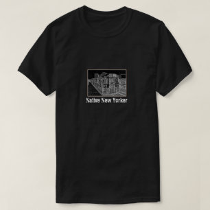 Native New Yorker (Subway Edition) een MisterP-Shi T-shirt