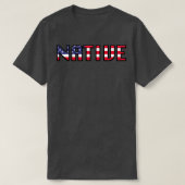 Native New Yorker Wording T-shirt (Design voorkant)