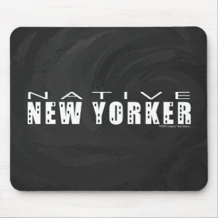 Native New Yorker zwart Muismat