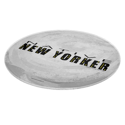 Native New Yorker zwart Snijplank (Hoek)