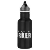 Native New Yorker zwart Waterfles (Rechts)