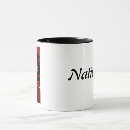 Native "Nez Perce Chief" original art Mug (Centre)