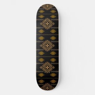 Native Patroon Boho Cultuur Etnisch Ontwerp Skateboard