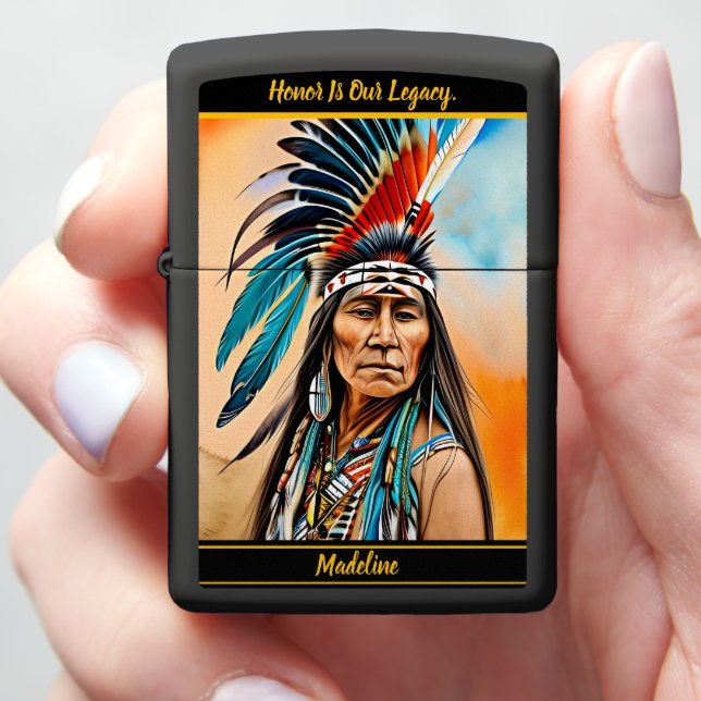 Native Pattern Composition-hoofdtooi (In Hand)