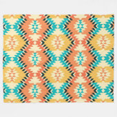 Native Print 60x80 Fleece Blanket (Voorkant (Horizontaal))