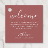 Native Protea Waterverf Floral Boho Botanical Bedankjes Labels (Voorkant)