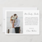 Native Protea Waterverf Floral Boho Botanical Bedankkaart (Voorkant)