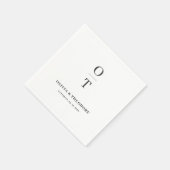 Native Protea Waterverf Floral Boho Botanical Servet (Hoek)