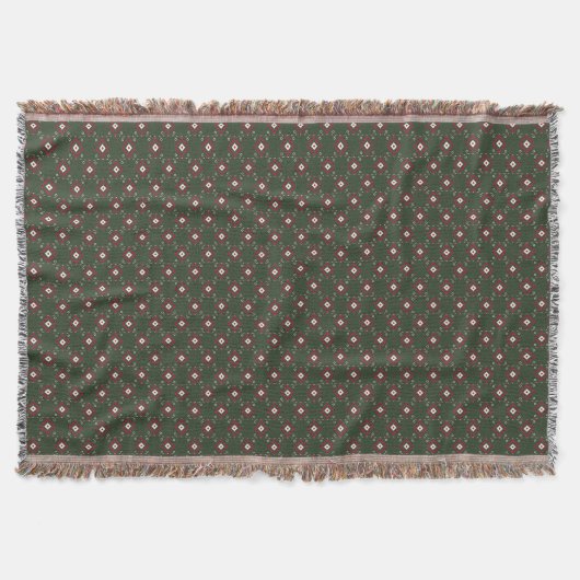Native Santa Pattern Deken (Voorkant)