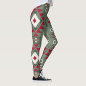 Native Santa Pattern Leggings (Rechts)
