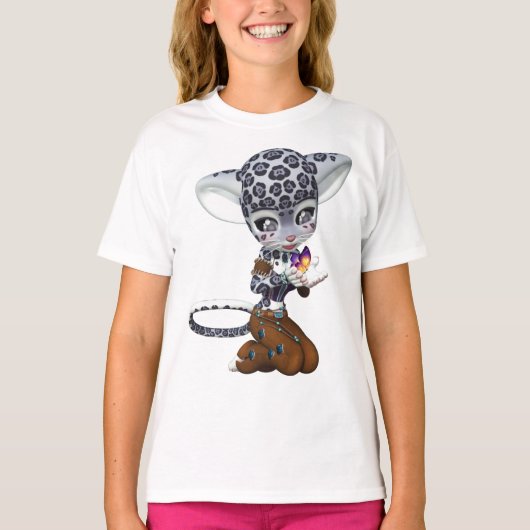 Native Snow Leopard T-Shirt (Voorkant)