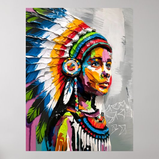 "Native Soul" Poster (Voorkant)