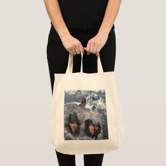 Native Spirit in Alaska Tote Bag (Voorkant (product))