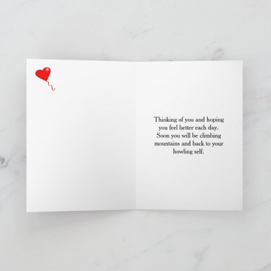 Native Spirit of Alaska Thinking of You Get Good Kaart (Binnen)