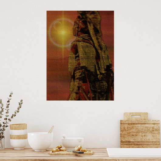 Native Sun Art poster (Keuken)