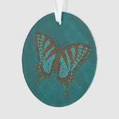 Native Swallowtail Acryl Ornament (voorkant)