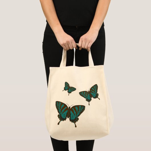 Native Swallowtail Canvas tas (Voorkant (product))
