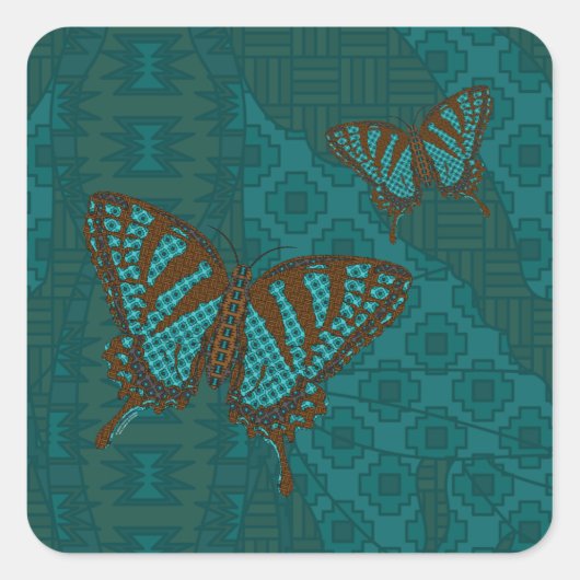 Native Swallowtail Sticker (Voorkant)