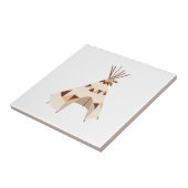 Native Teepee Tegeltje (Zijkant)