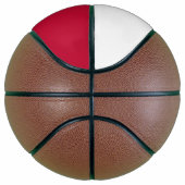 Native Texan Flag Map Basketbal (Rechts)