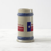 Native Texan Lone Star Flag Bierpul (Center)