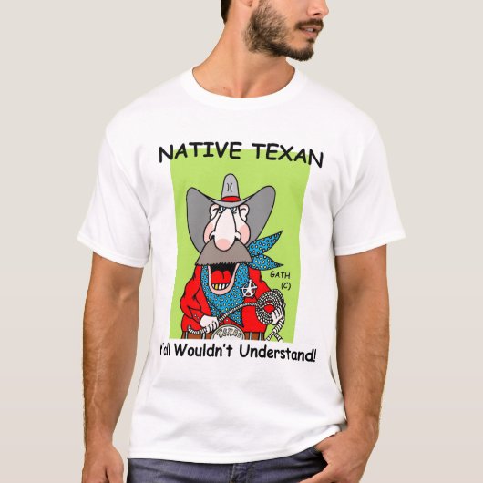 NATIVE TEXAN T-SHIRT (Voorkant)