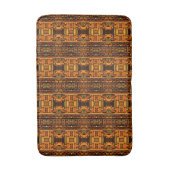 Native Tribal Pattern Bronze en Brown Badmat (Voorkant Verticaal)