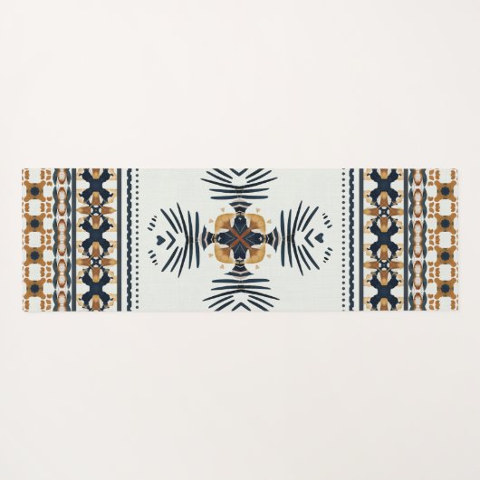 Native Tribal Pattern Yogamat (Achterkant (horizontaal))