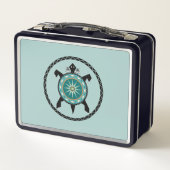 Native Turtle Metal Lunchbox (Achterkant)