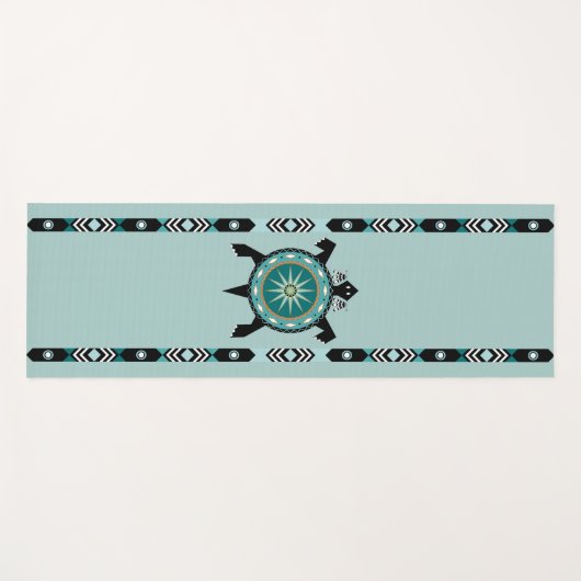 Native Turtle Yogamat (Voorkant (horizontaal))