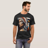 Native Warrior Princess T-shirt (Voorkant volledig)