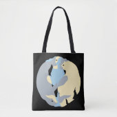 Native Wildlife Art Sacs fourre-tout Spirit Tribal (Devant)