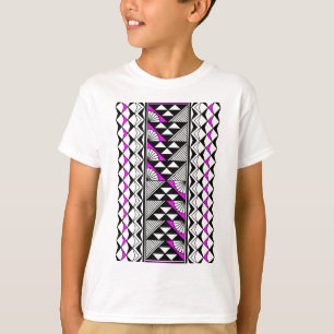 Native zon en regen in roze t-shirt