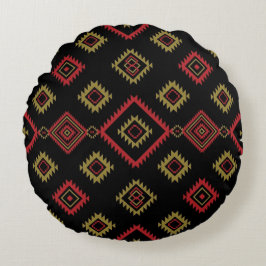 Native Zone Round Pillow Rond Kussen