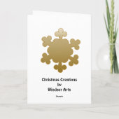 Nativité, carte religieuse de Noël (Dos)