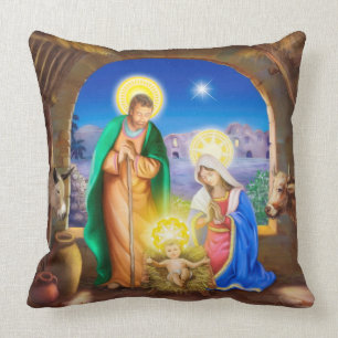 nativité de coussin du Christ