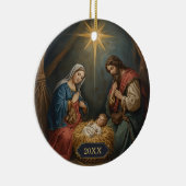 Nativité Jésus Ornements religieux de Noël (Droite)