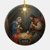 Nativité Jésus Ornements religieux de Noël (Dos)