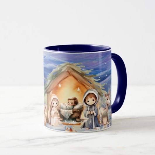 Nativité Mug (Devant droit)