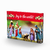 Nativité Noël | Manger | Bloc photo acrylique (Droite)