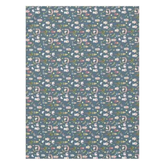 Nativité Noël marine nappe (Devant)