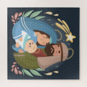 Nativité Noël mignonne Jigsaw Puzzle (Horizontal)