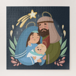Nativité Noël mignonne Jigsaw Puzzle
