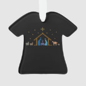 Nativité nue laide Sweater de Noël religieux (dos)