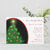 Nativité Orthodoxe - Belle Invitations Arbre (Debout devant)