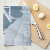 Nativité Scène Cuisine Serviette (Quart Plié)
