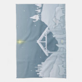 Nativité Scène Cuisine Serviette (Vertical)