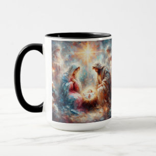 Nativité Scene Manger Christmas Coffee Mug Cup