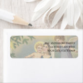 Nativité vintage Mary Jesus Angels Étiquette (En situation)