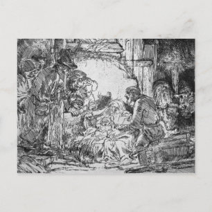 Nativiteit, 1654 briefkaart